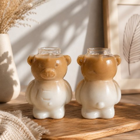 Szklanka w kształcie misia, MIŚ kubek uroczy design 300 ml 1szt SZK221