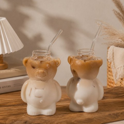 Szklanka w kształcie misia, MIŚ kubek uroczy design 300 ml 1szt SZK221