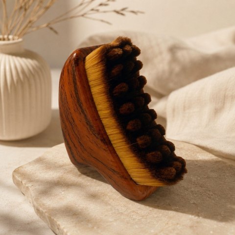 Szczotka do masażu twarzy, delikatne włosie 8,2 x 7,5 x 10,8cm SCZ25
