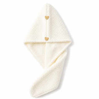 Ręcznik, kapturek, turban do włosów, bardzo chłonny, biały 65x25 cm REC60B